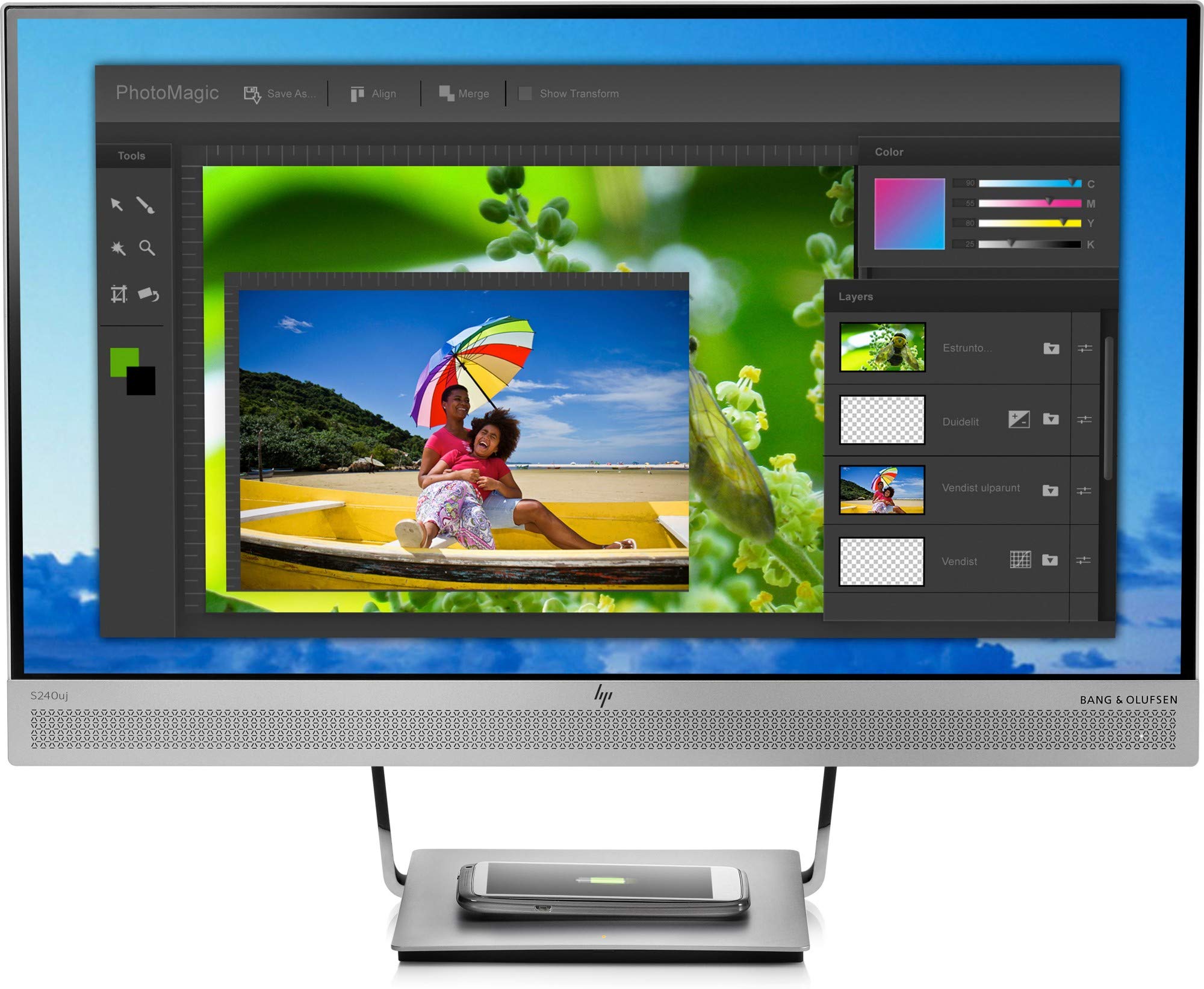 HP EliteDisplay S240UJ T7B66AA 23.8 