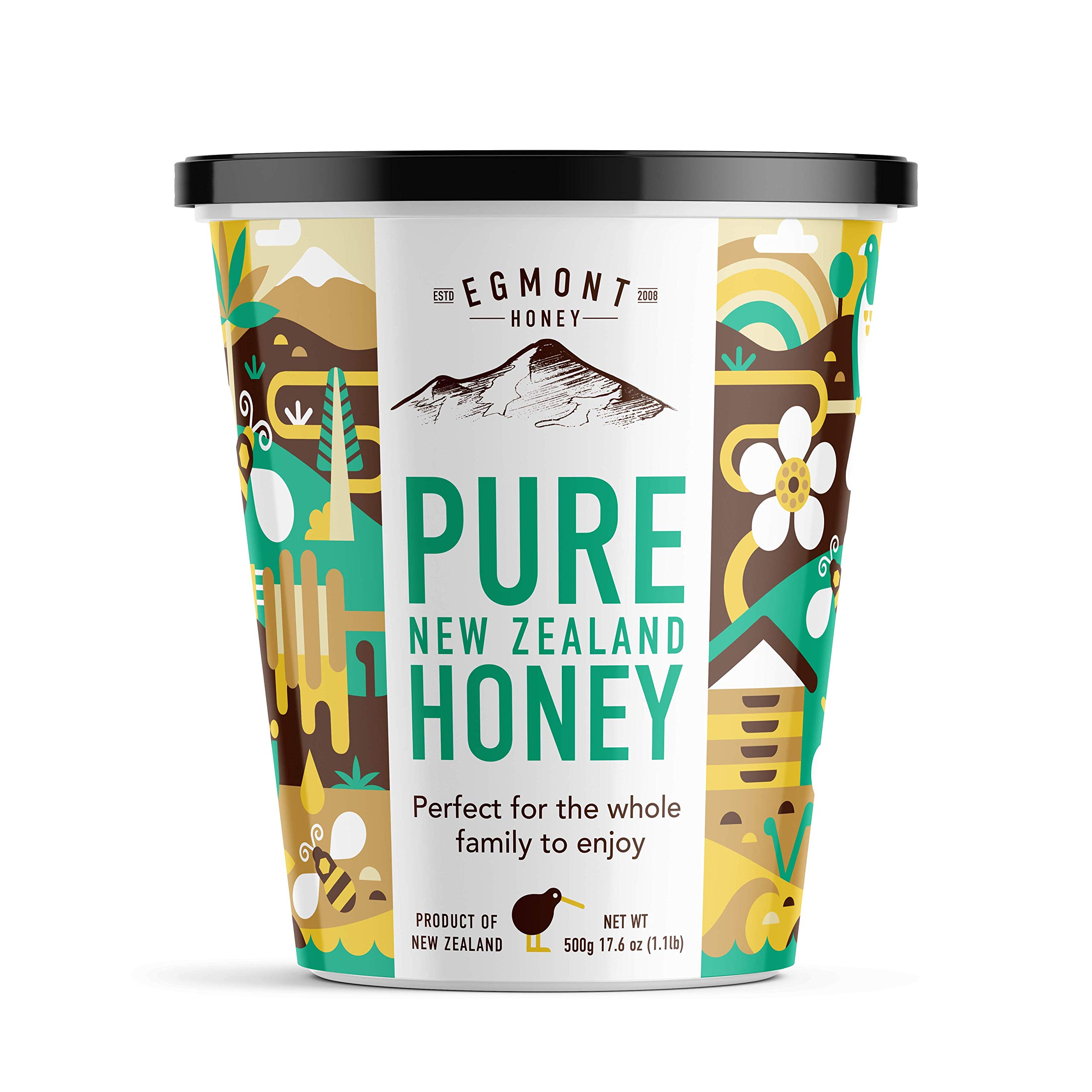 Egmont Pure New Zealand Honey 500g : Amazon.sg: Grocery