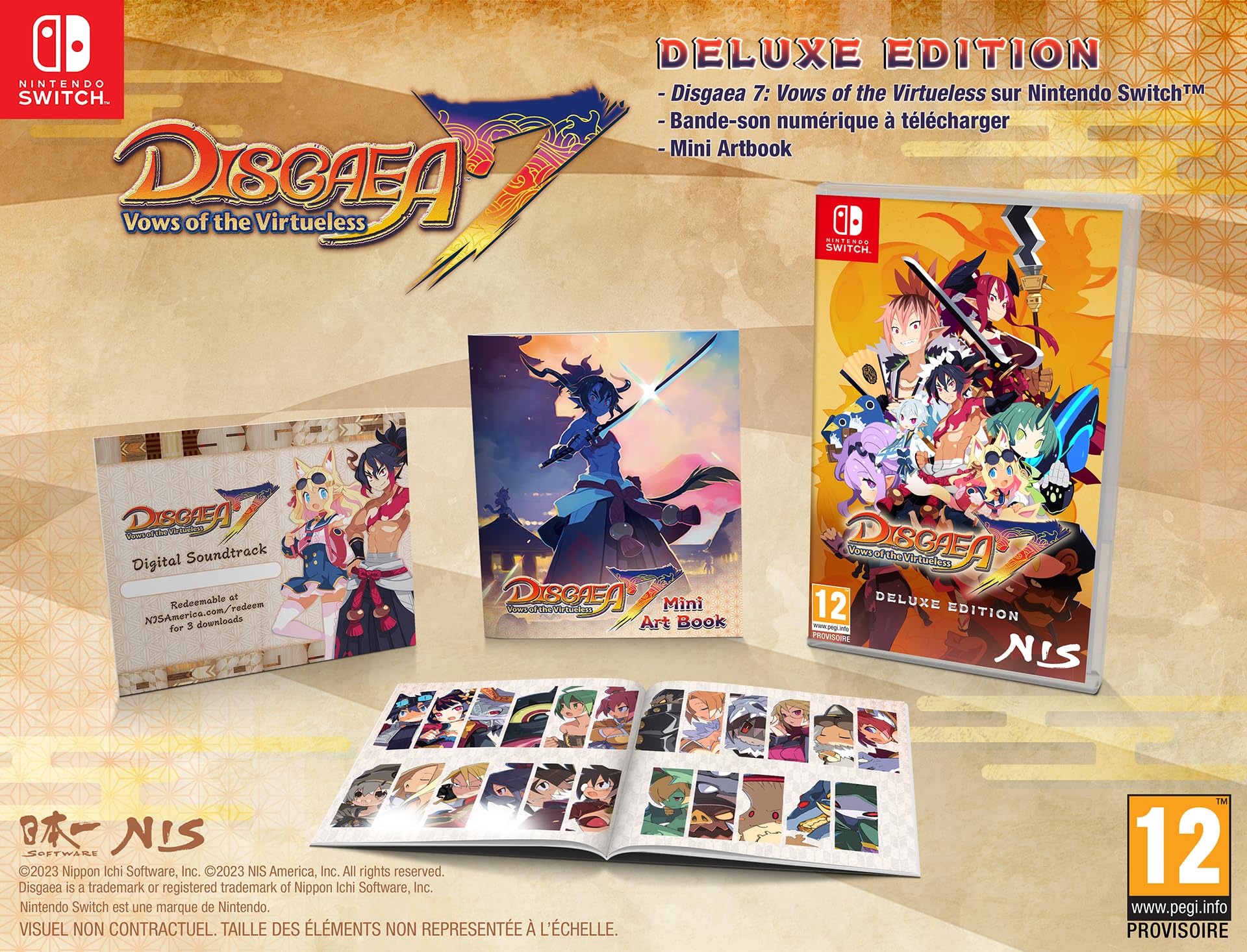 PLAION (EX KOCH MEDIA SAS) DISGAEA 7 VOWS DELUXE ED SWI VF