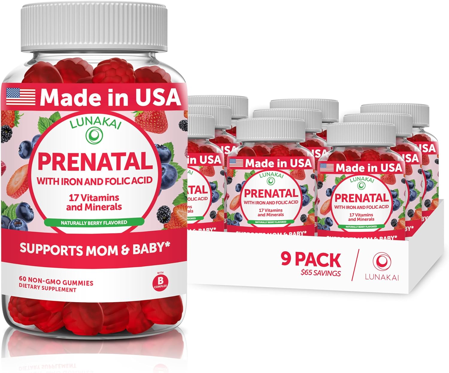 Prenatal Vitamins for Women with Iron &...