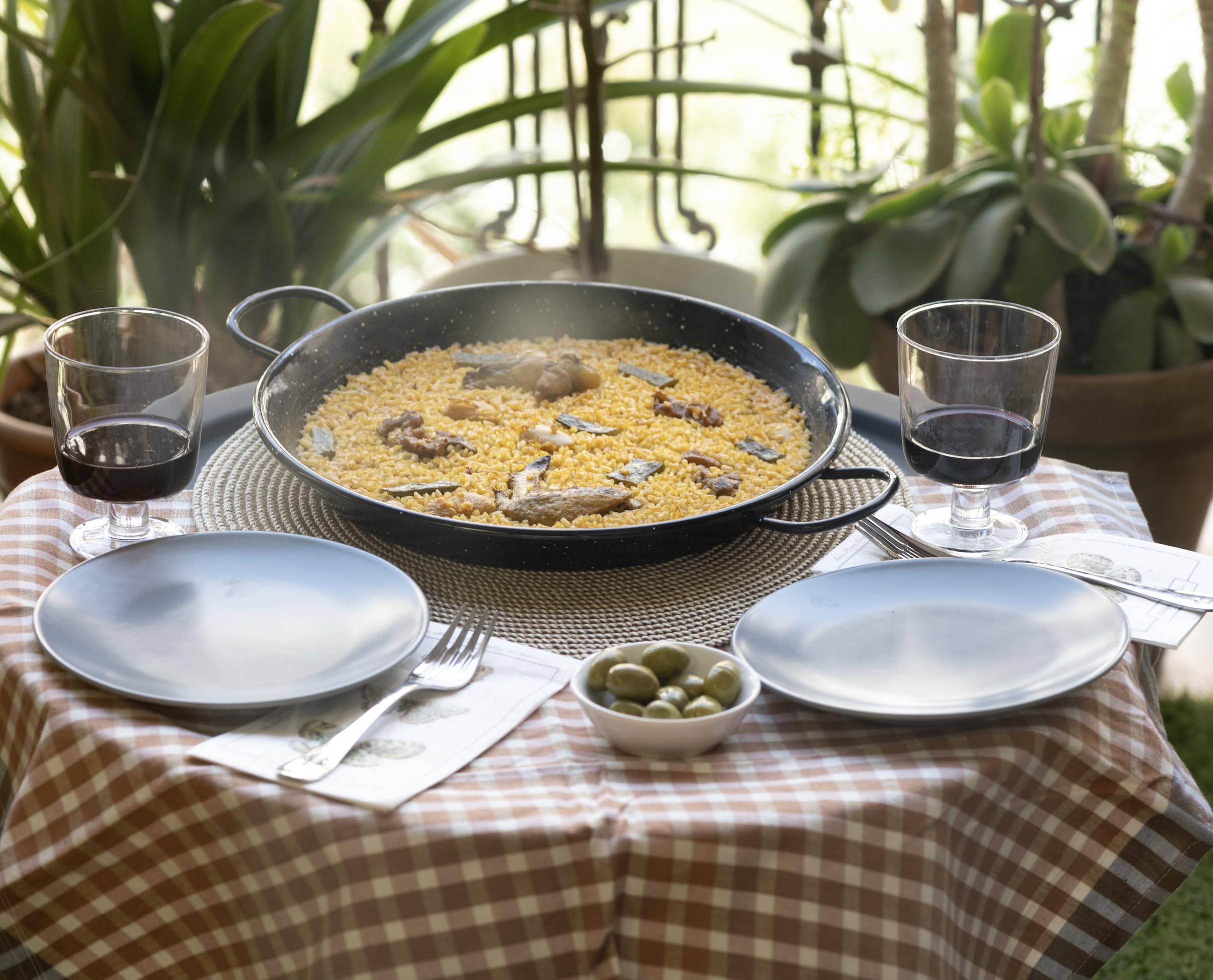 Paellissimo – Safroneta, Salsa Salmorreta con Azafrán y Romero para Paella de Campo, Sofrito para Potenciar el Sabor de Paellas, Arroces, Fideuás y Guisos - 4 Tarros de 110gr (22 raciones por tarro)