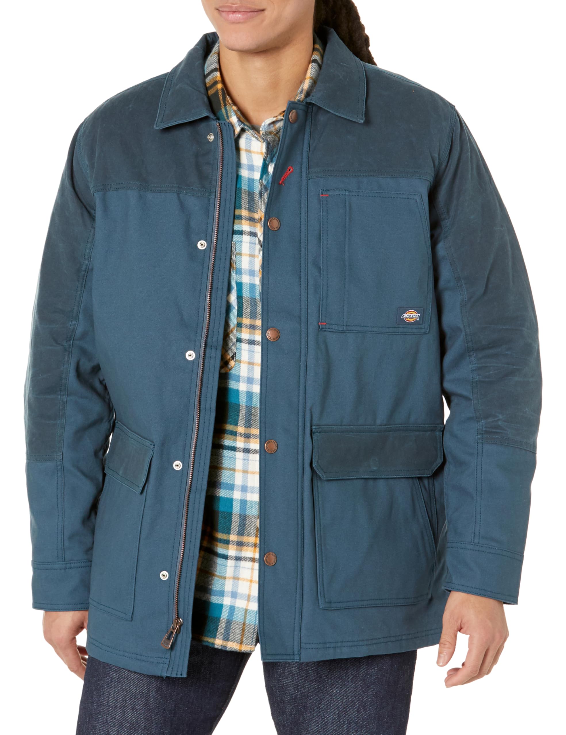 Dickies Men's Tradebuilt Wax Canvas Chore Coat