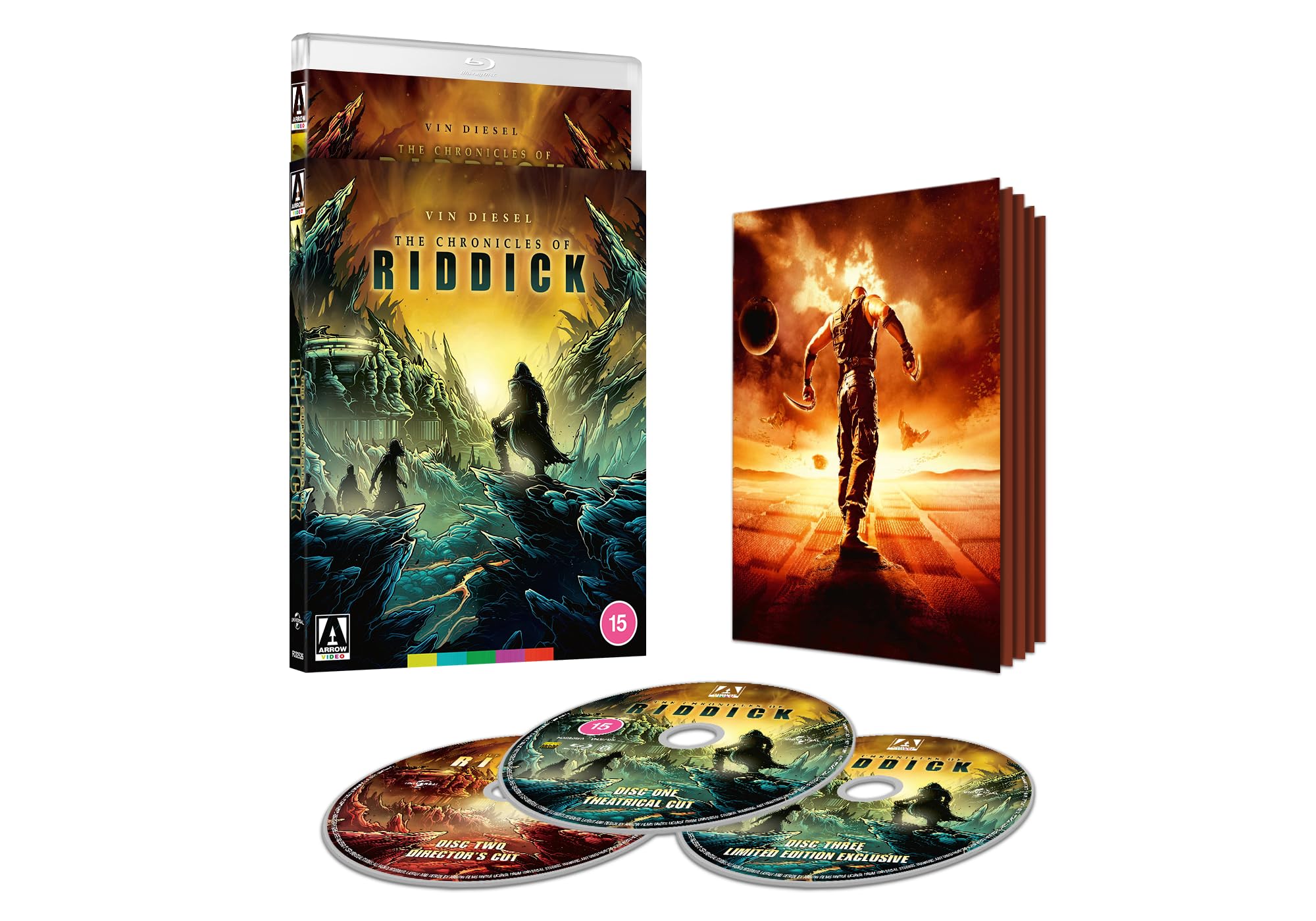 The Chronicles of Riddick Limited Edition Blu-ray [Region B]