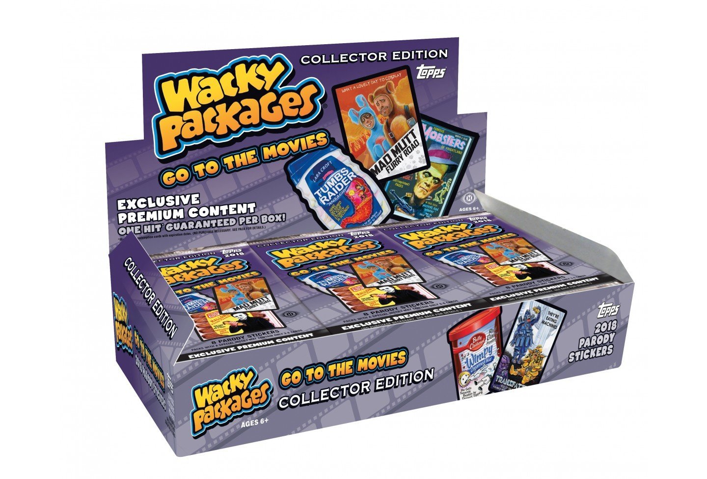 Amazon.com: 2018 Topps Wacky Packages – Go to The Movies