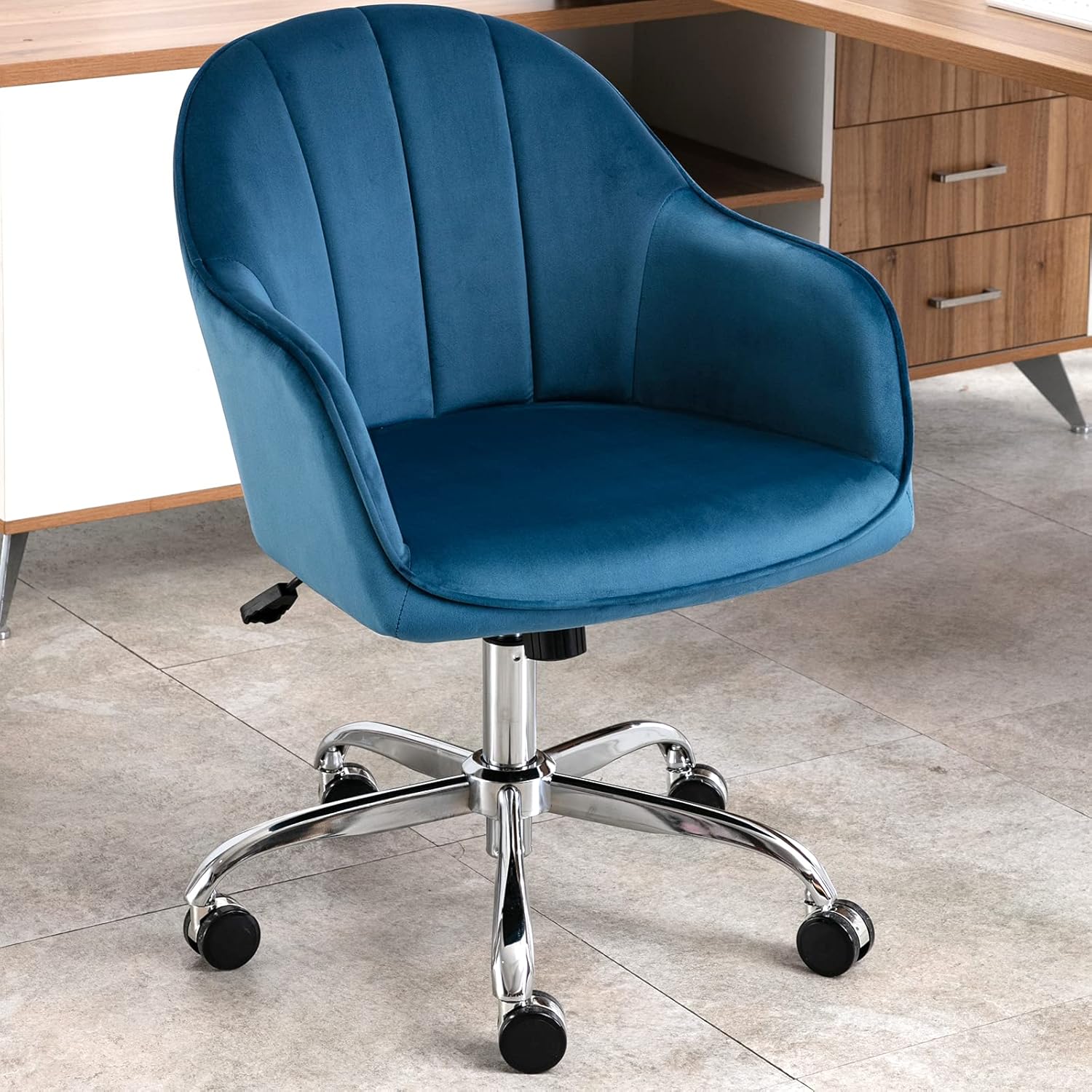Buy Jl Furniture Modern Velvet Desk Office Task Chair Cute Vanity Buy Jl Furniture Modern Velvet Desk Office Task Chair Cute Vanity