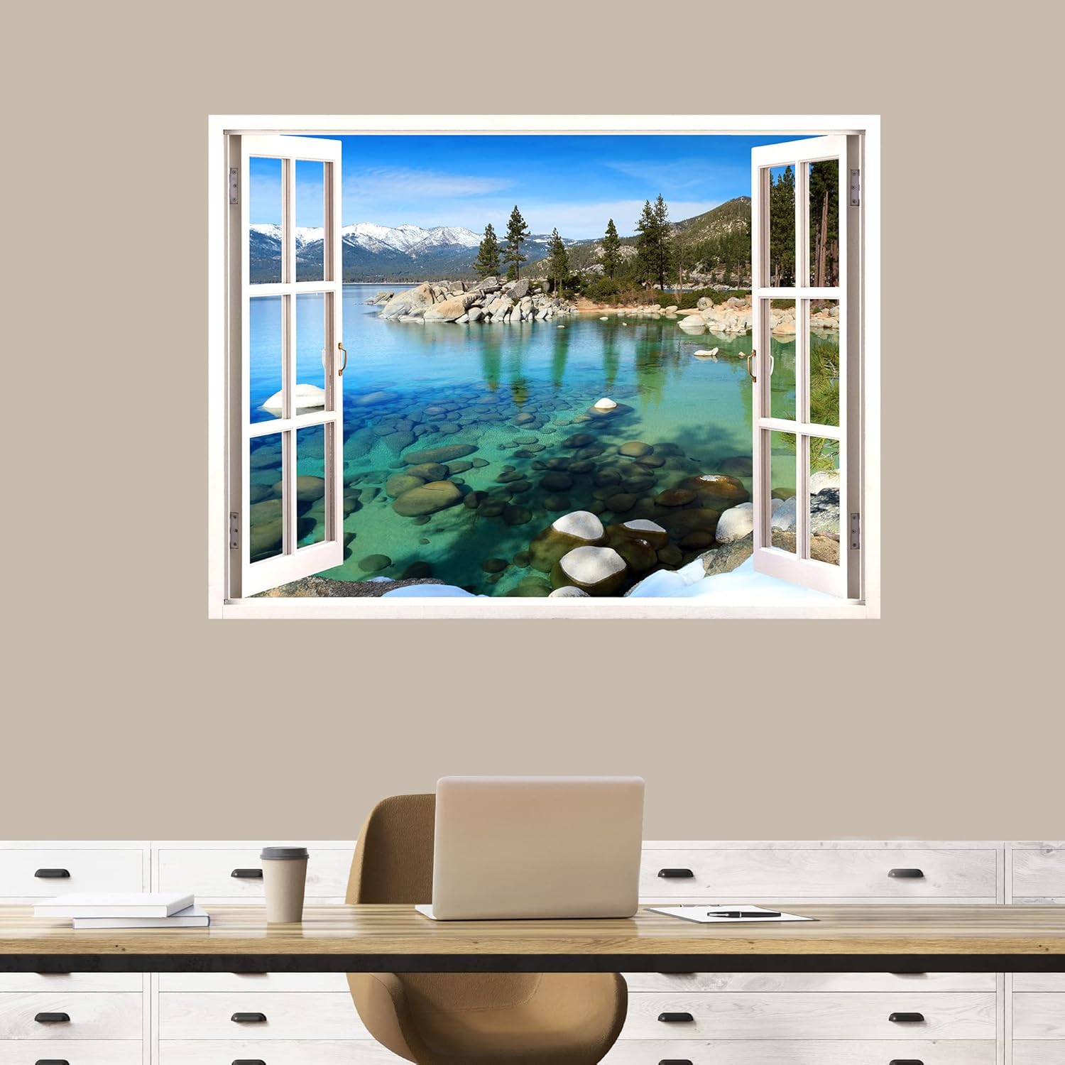 北村あや子、【風に佇つ】、希少な額装用画集より、新品額装付、状態良好 渡辺信喜、【爽】、希少な額装用画集より、状態良好、新品額装付、日本