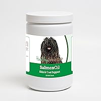 Vista 353 de Healthy Breeds Golden Retriever - Aceite de salmón masticable suave, 90