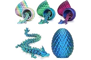 3D Printed Dragon Egg 4 Pack: A Hatching Surprise!