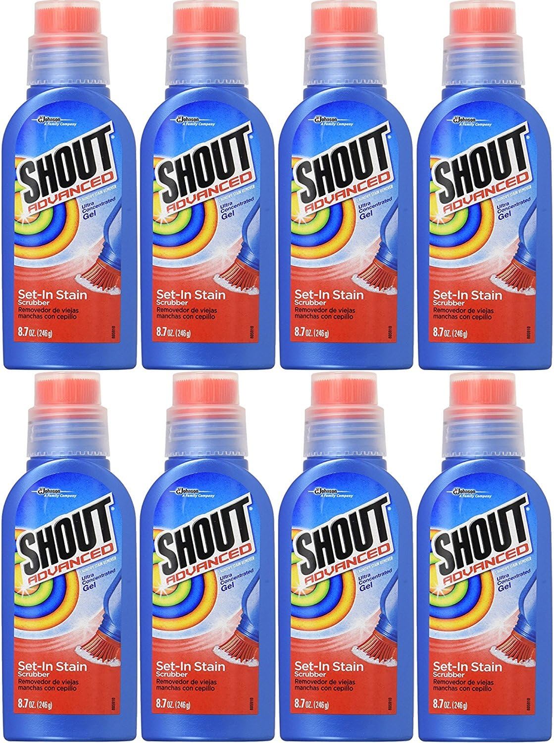 Shout Advanced Ultra Concentrated Stain Removing Gel, 8.7