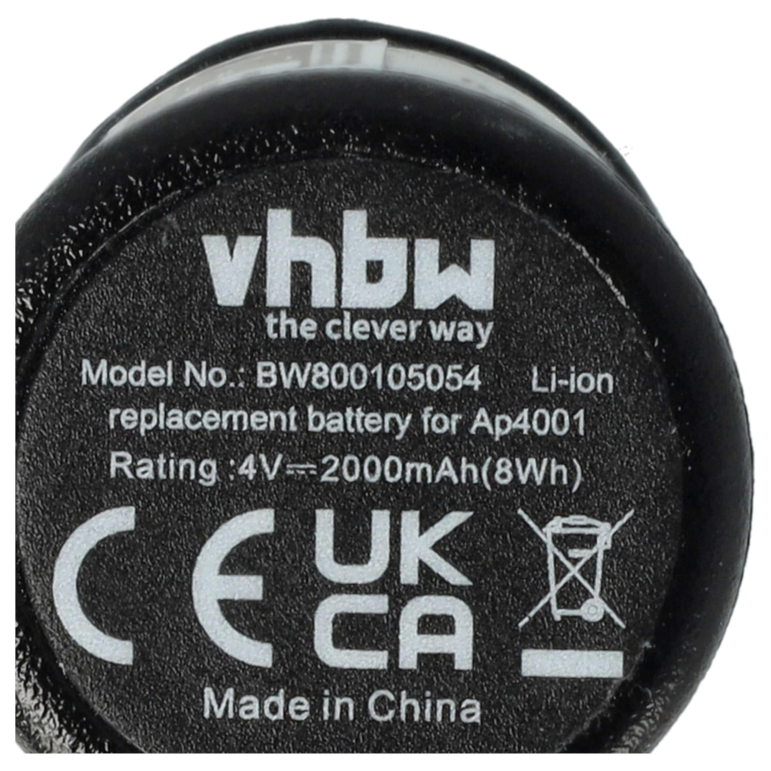 vhbw 2X Batterie Remplacement pour Ryobi AP4001