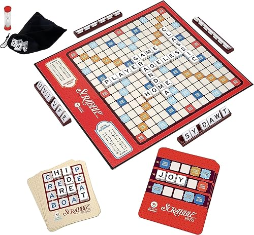 Miniatura 2 de Joy for All Juegos de palabras para personas mayores, Scrabble y bingo clásicos, fáciles de leer y agarrar, juegos de mesa para adultos mayores,