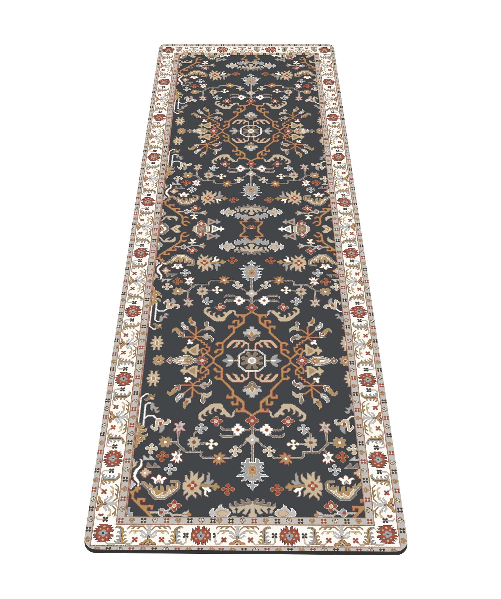 nuveti Yoga Mat Print Extra Thick TPE Non Slip Fitness Exercise Mat with Carrying Bag, 72"x24" Extra Thick 6MM Exercise & Workout Mat for Yoga, Pilates Fitness and Floor Exercises