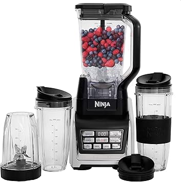 Nutri Ninja BL642 Personal and Countertop Blender with 1200-Watt Auto-iQ