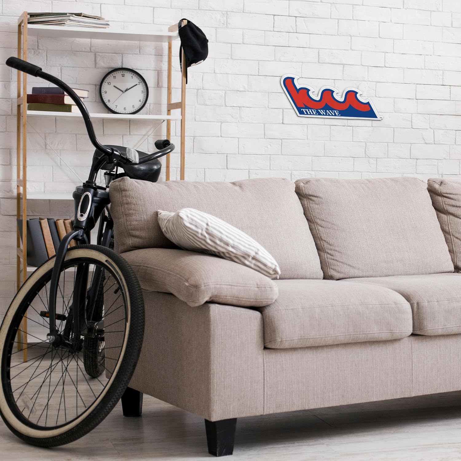 Rico Industries NCAA KCC Wave Shape Cut Pennant - Home and Living Room Décor - Soft Felt EZ to Hang - Image 3