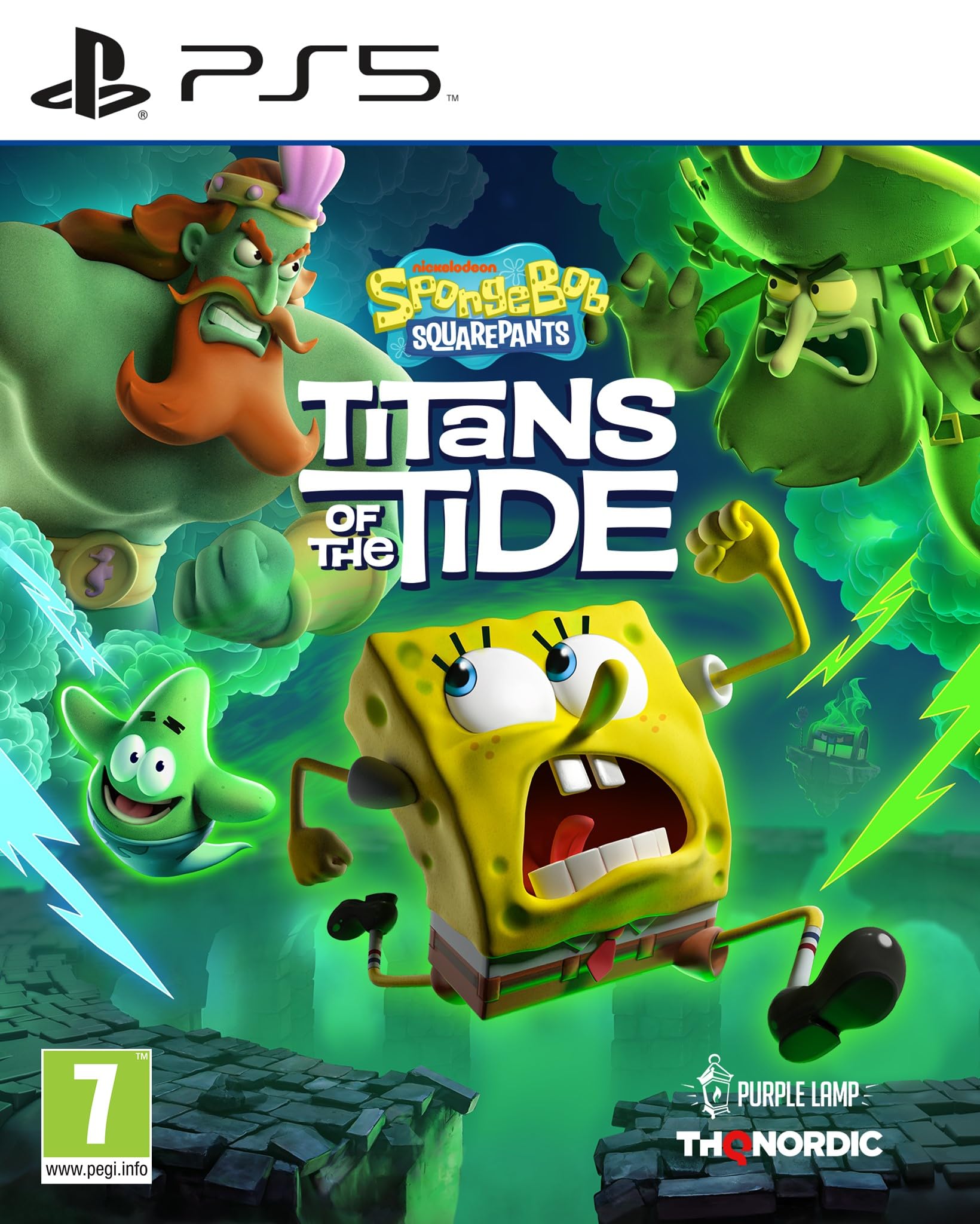 SpongeBob SquarePants: Titans of the Tide (PS5) - Brand New and Sealed
