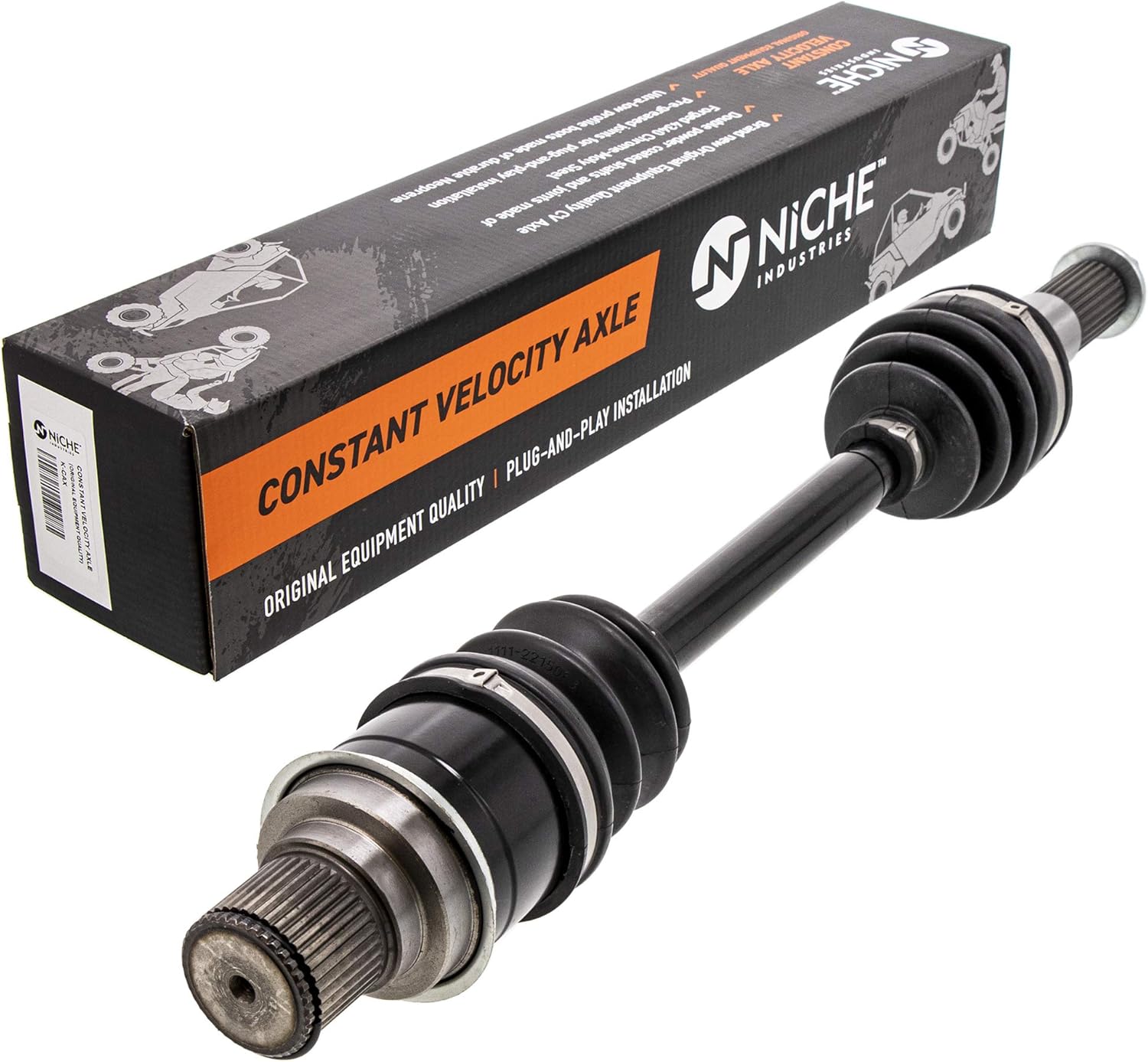 NICHE Rear CV Axle Drive Shaft for Yamaha Grizzly 350 Kodiak 400 450 1D9-F531H-03-00 1D9-F510F-00-00 4S2-2530U-00-00