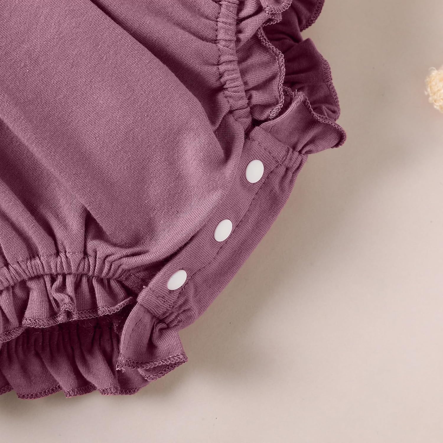 Baby Girl 1st Birthday Clothes One Year Old Bubble Romper Infant Girl Cake Smash Outfit Sleeveless Bodysuit - Image 6