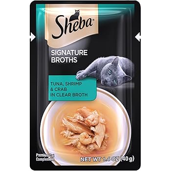 sheba soup cat food