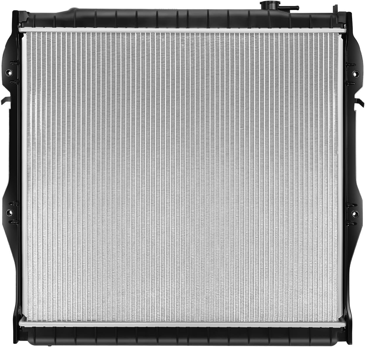 DNA Motoring DPI 1755 OE Style 1-Row Aluminum Core Radiator Engine Cooling Compatible with 95-04 Toyota Tacoma; For Automatic Transmission; CU1755 CU1778 164100C040, OEM-RA-1755
