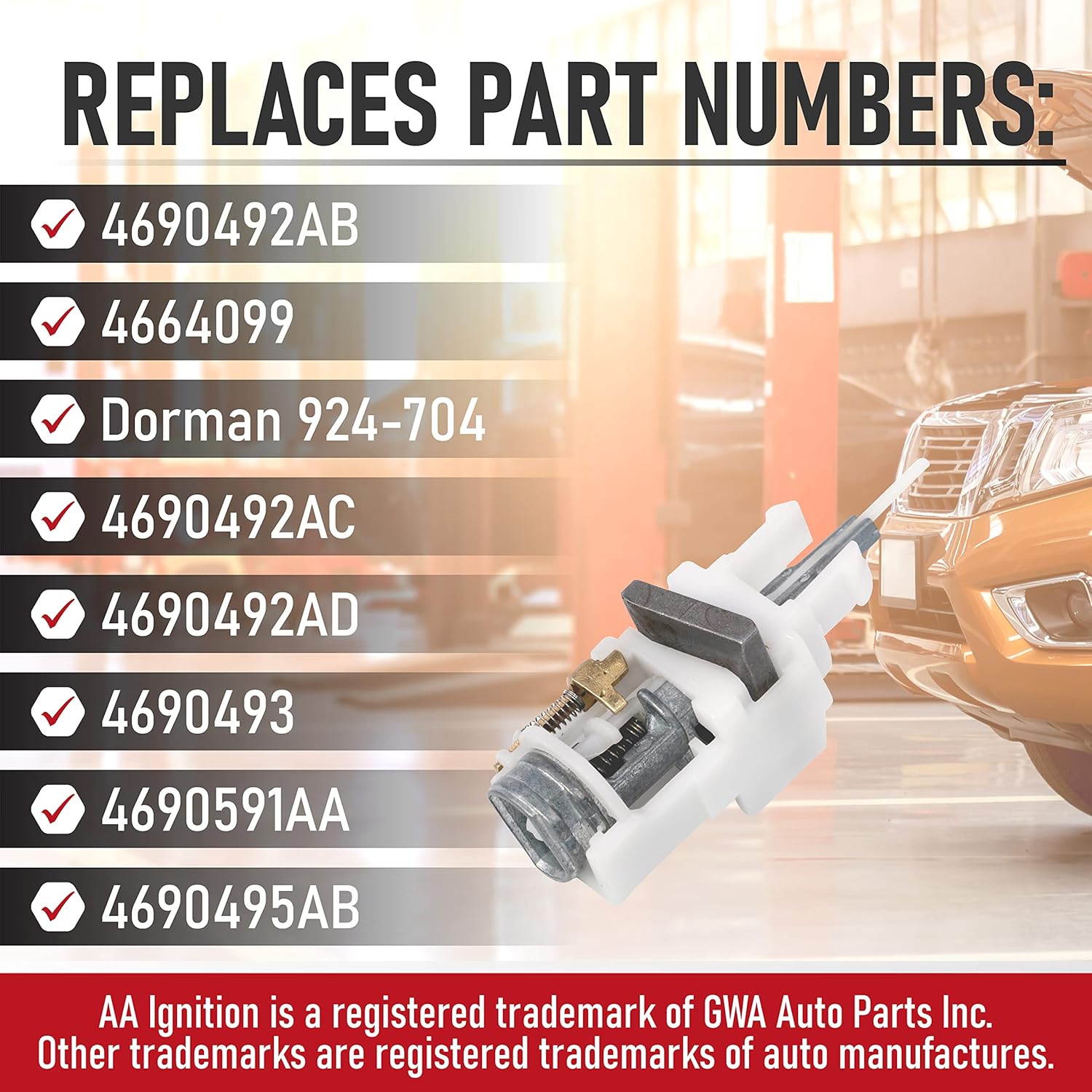 Introducir 63+ imagen 2008 jeep wrangler ignition switch actuator pin