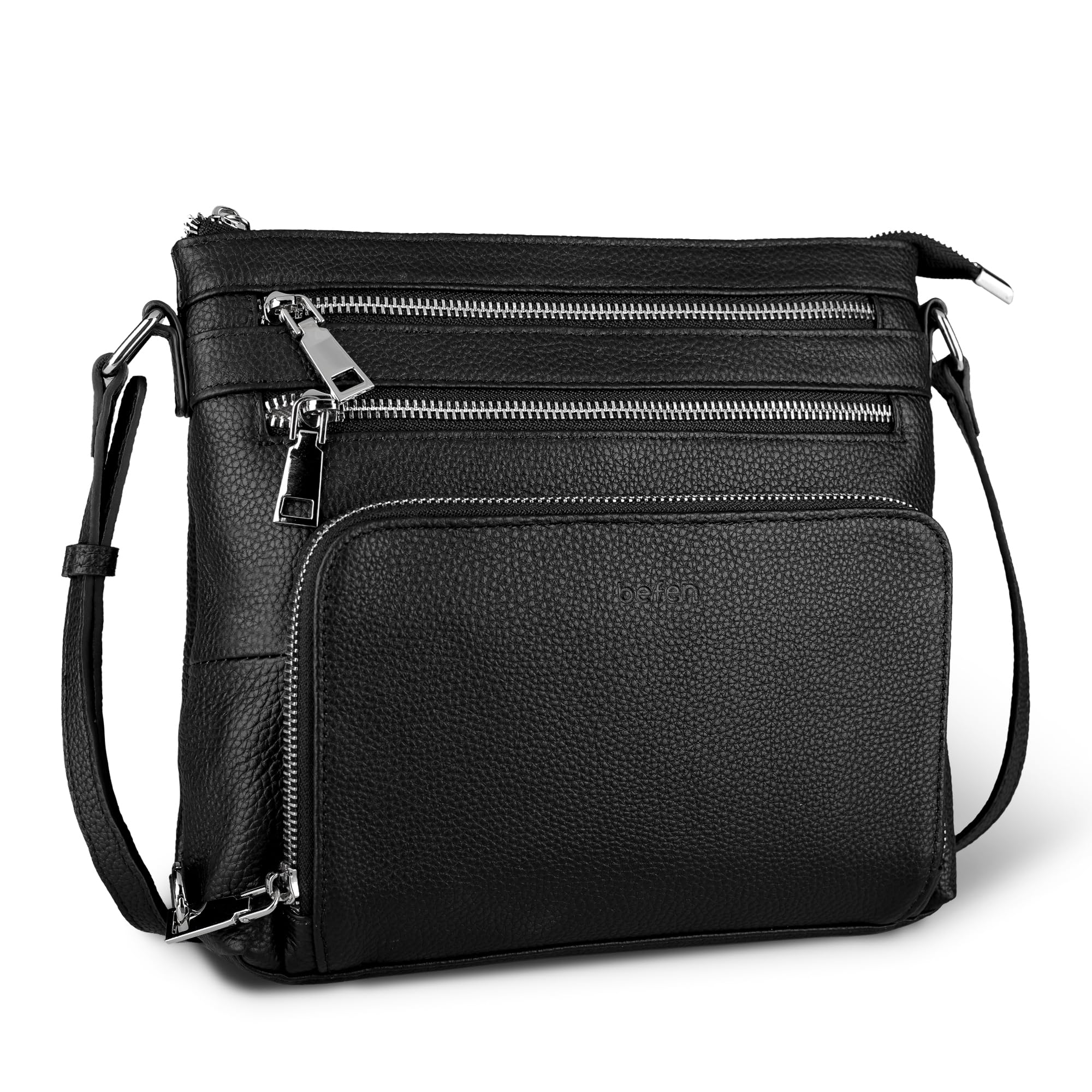 befen Genuine Leather Crossbody Bag