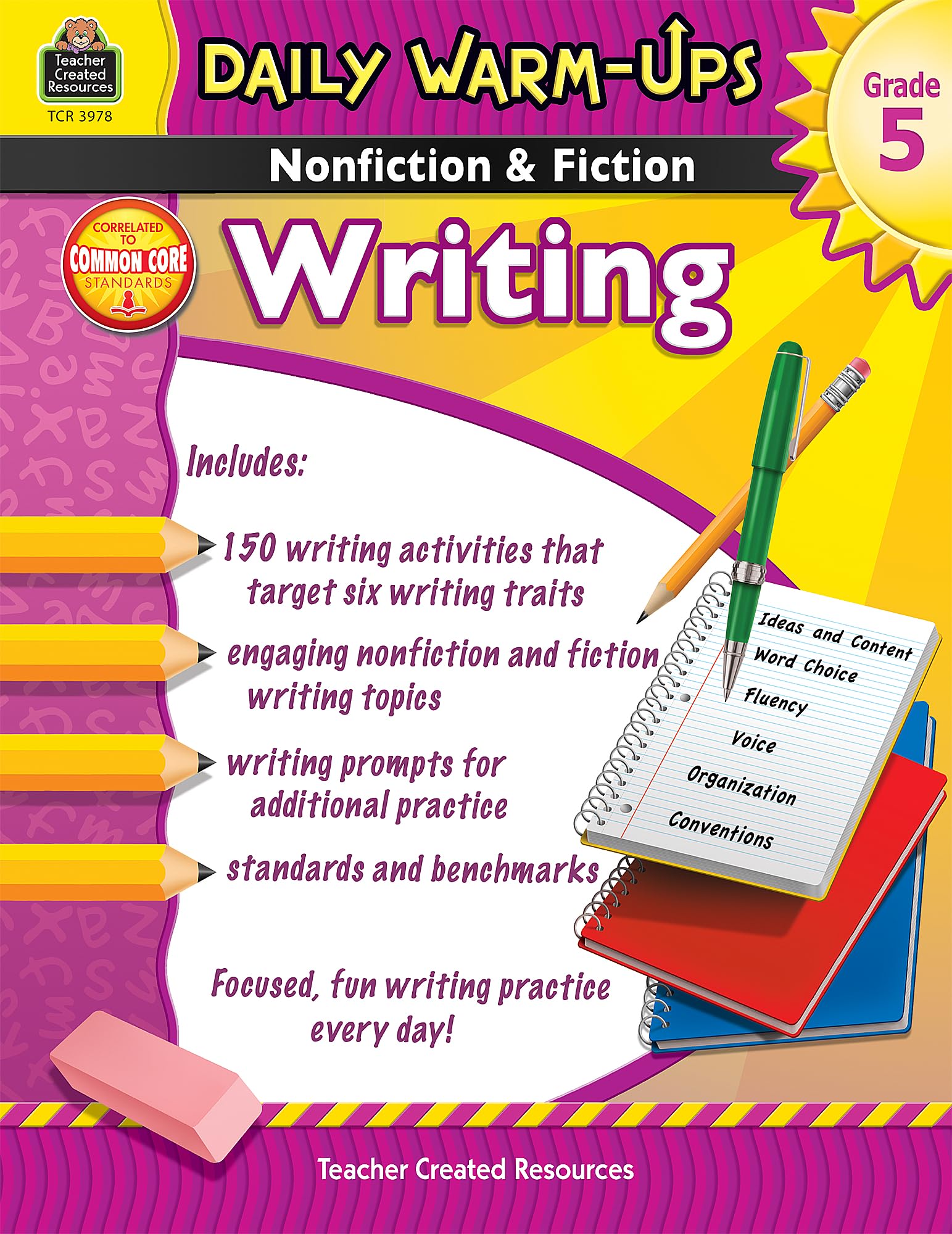Daily Warm-Ups: Nonfiction & Fiction Writing Grd 5: Nonfiction & Fiction Writing Grd 5