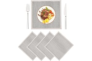 Decorative Small Placemats Set of 4
