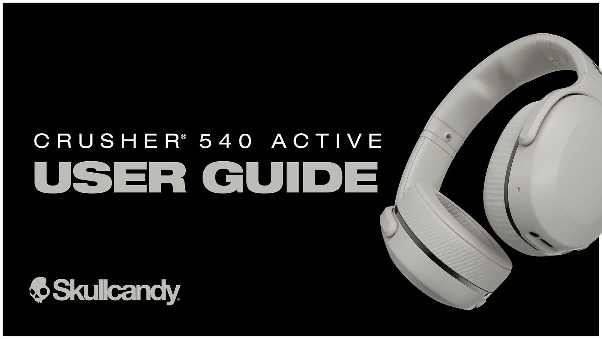 Skullcandy Crusher 540 Active ワイヤレスヘッドホン Crusher 540 Active - Wireless Workout Headphones | Bluetooth
