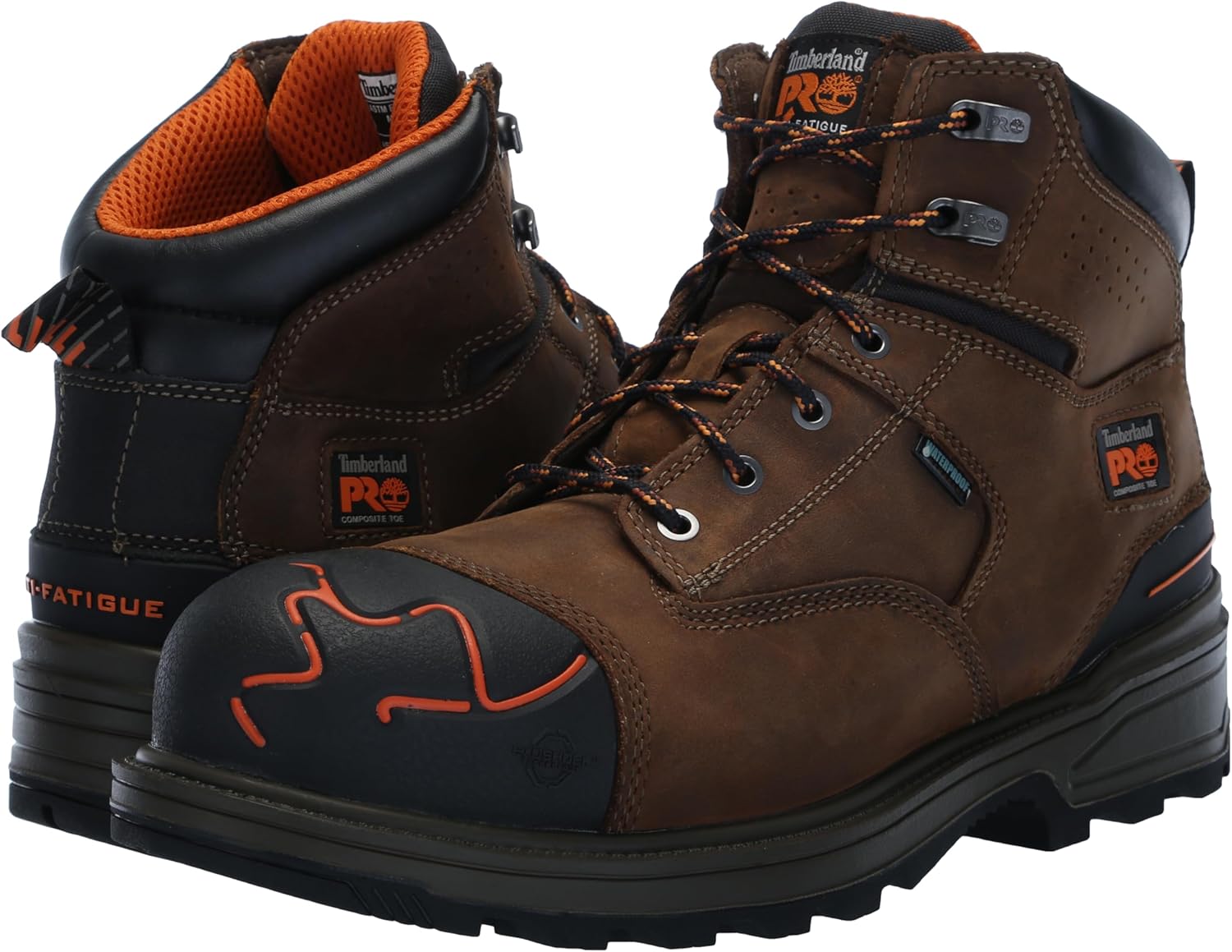 Timberland PRO Magnitude, Men's, Comp Toe, EH, WP, PR, Slip Resistant, 6 Inch, Work Boot - Image 5