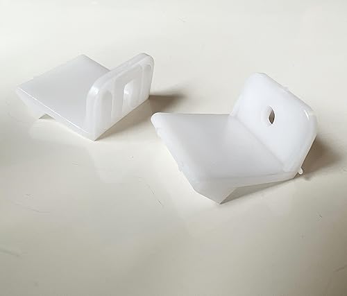 Canailles Paquete de 8 clips frontales falsos tradicionales, para material de 34 pulgadas, accesorio de fabricación de gabinetes indispensables