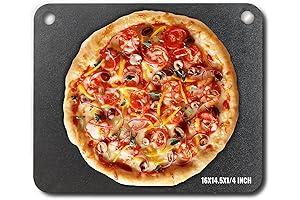 VEVOR Pizza Steel, 16&quot; x 14.5&quot; x 1/4&quot; Steel Pizza Plate