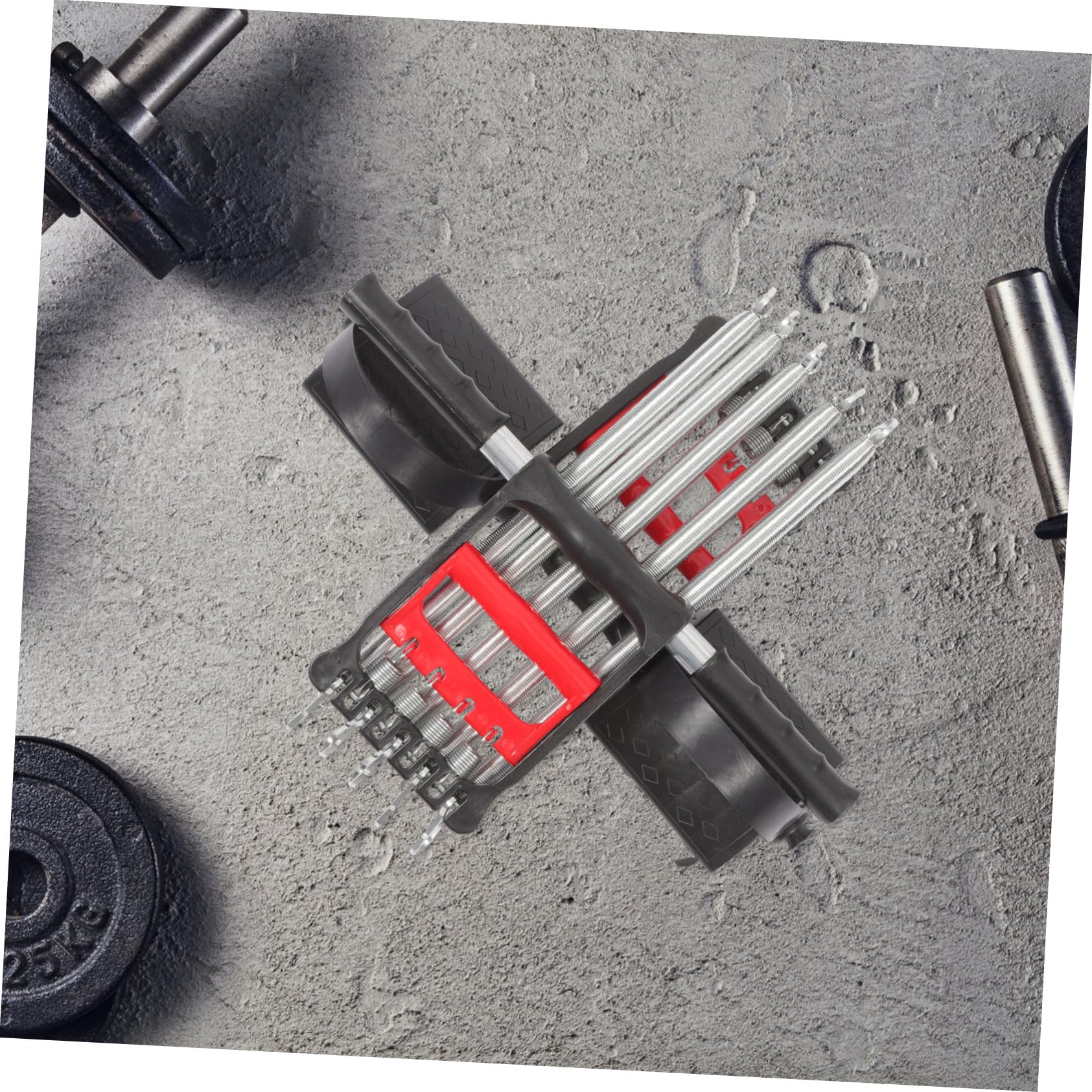 Ergonomischer Widerstand Federstahl Brust Expander - Multifunktionales Fitnessgerät für Zuhause Gym Ideal für Männer & Frauen Zielen Brust Arme & Schultern Training