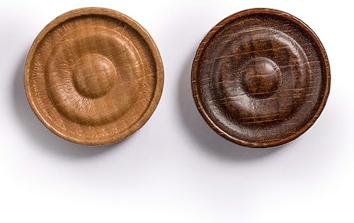 Miniatura 6 de Husaria - Piezas de madera de estilo italiano con crestas apilables y bolsa de cordón, 40 piezas