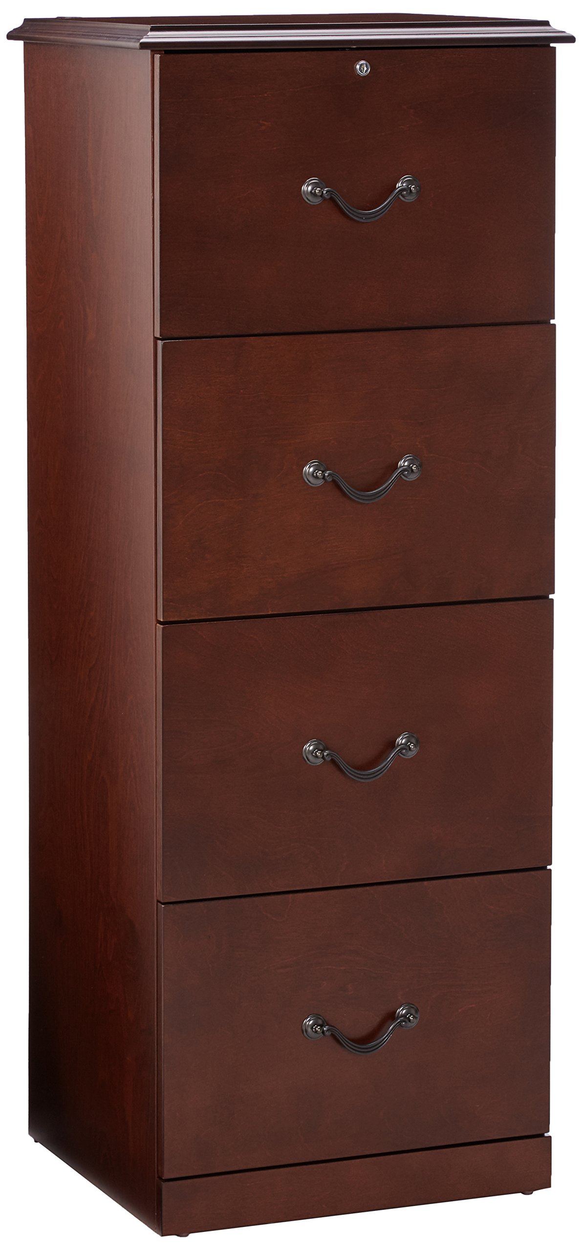 Amazon.com: Z-Line Designs 4-Drawer Vertical File Cabinet, Cherry : Office  Products