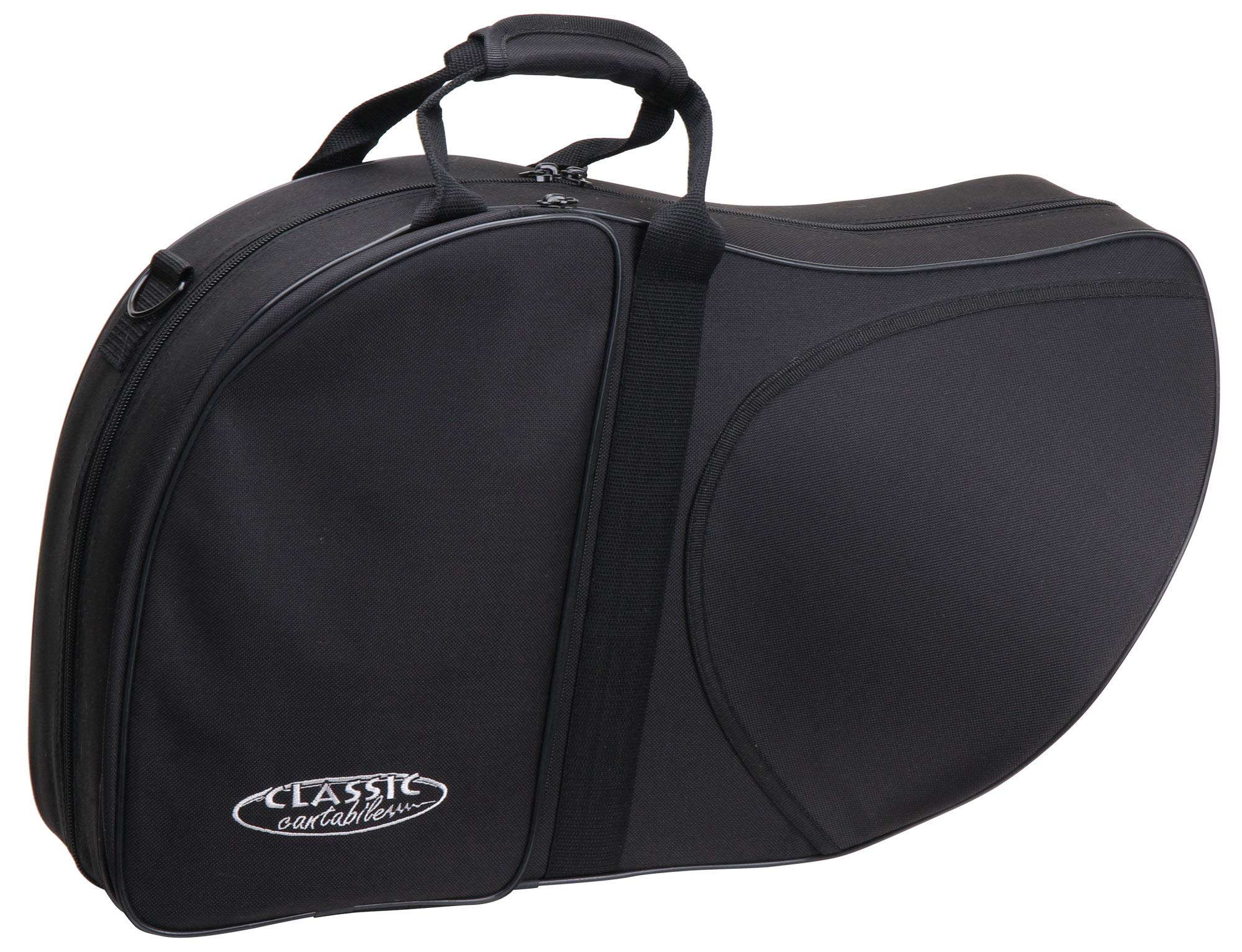 Classic Cantabile WH-701L Kinder Bb-Waldhorn (B-Stimmung, ideal für 9-14 Jährige, Mundrohr: Goldmessing, Schallstück und Korpus: Messing, inkl. Leichtkoffer)