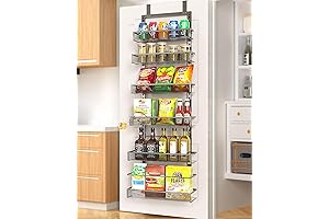 6-Tier Tall Storage Basket Pantry Organizer