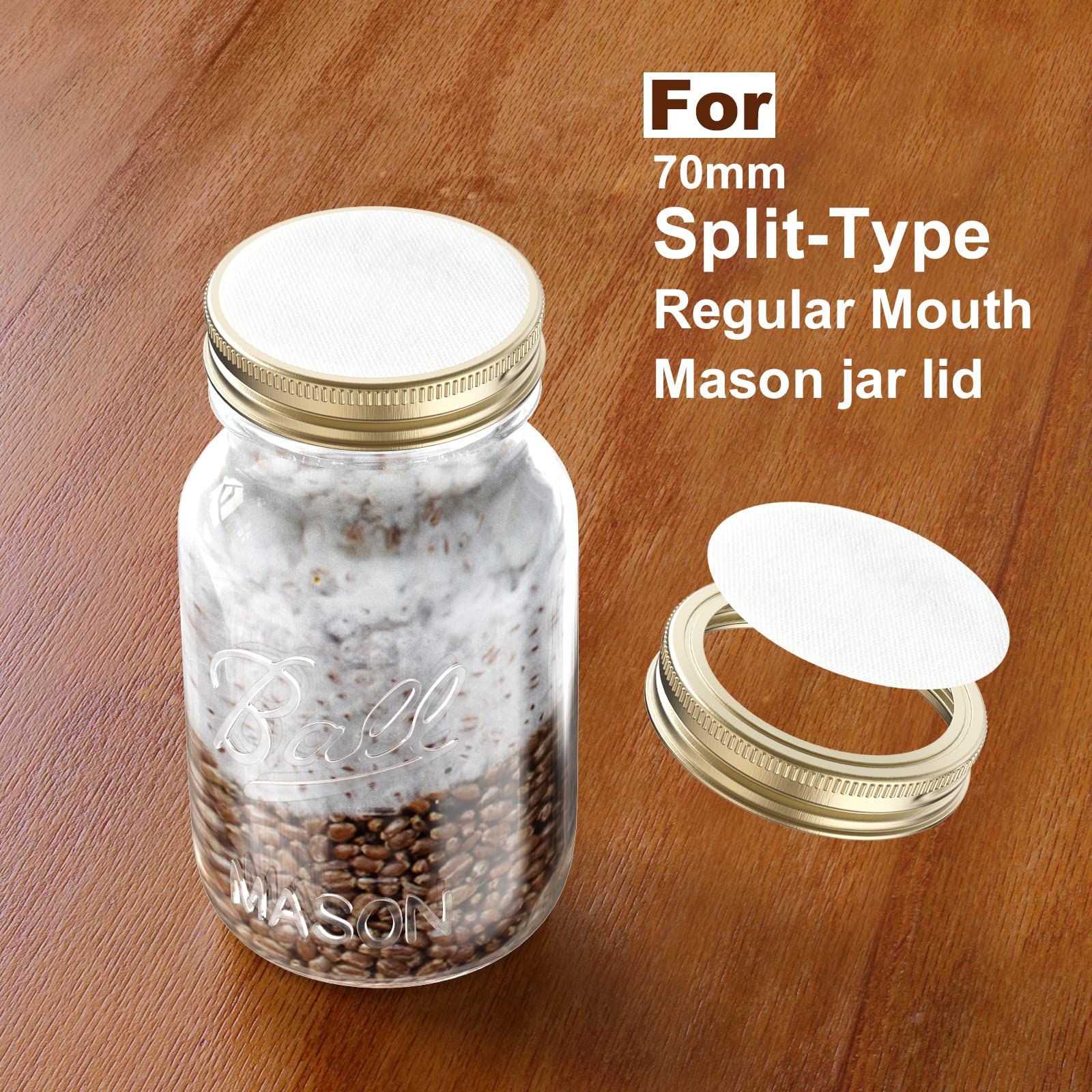 Mushroom Filter Paper - 0.3um PTFE Stickers -3
