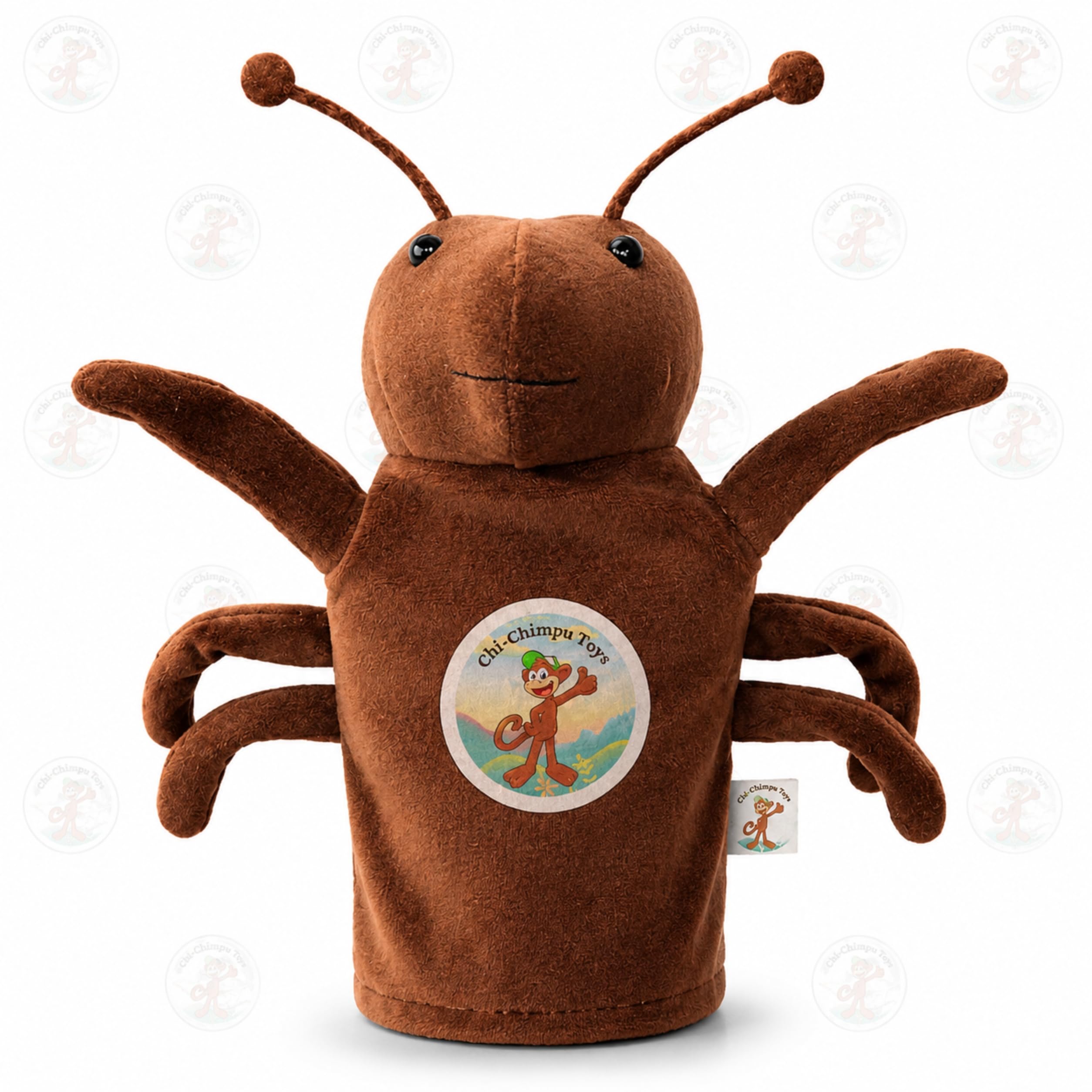 Ant Hand Puppet for Kids | Soft Plush Animal Puppet | Storytelling, Role Play, Preschool Learning Toy | Interactive Educational Puppet for Boys & Girls-picture-20