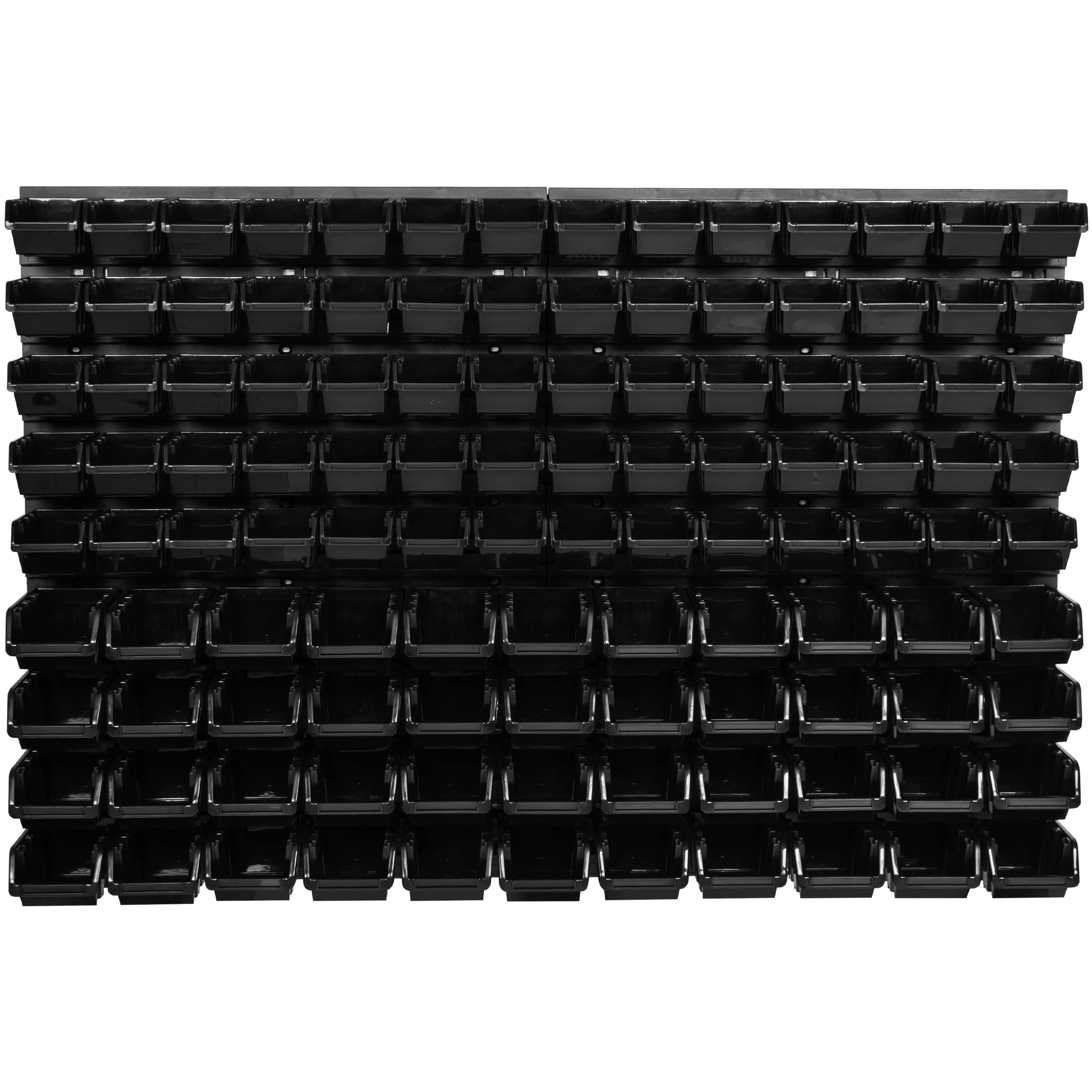 System magazynowy regał ścienny 1152 x 780 mm, 114 szt. pudełko, pojemniki do układania w stos, półki, bardzo mocne płyty ścienne, regał, możliwość rozbudowy, regał warsztatowy, magazyn, regał warsztatowy, regał ścienny, regał wtykowy