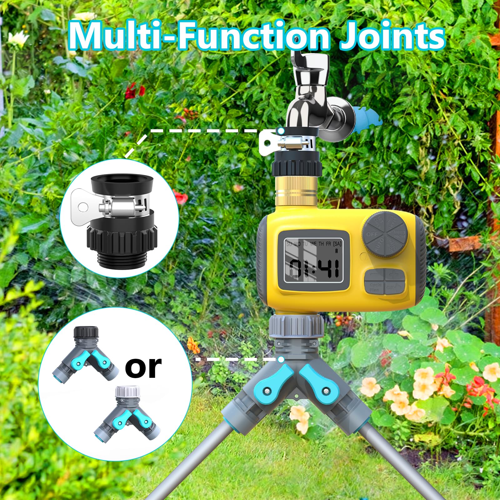 100FT Smart Timer Drip Kit Gallery Image