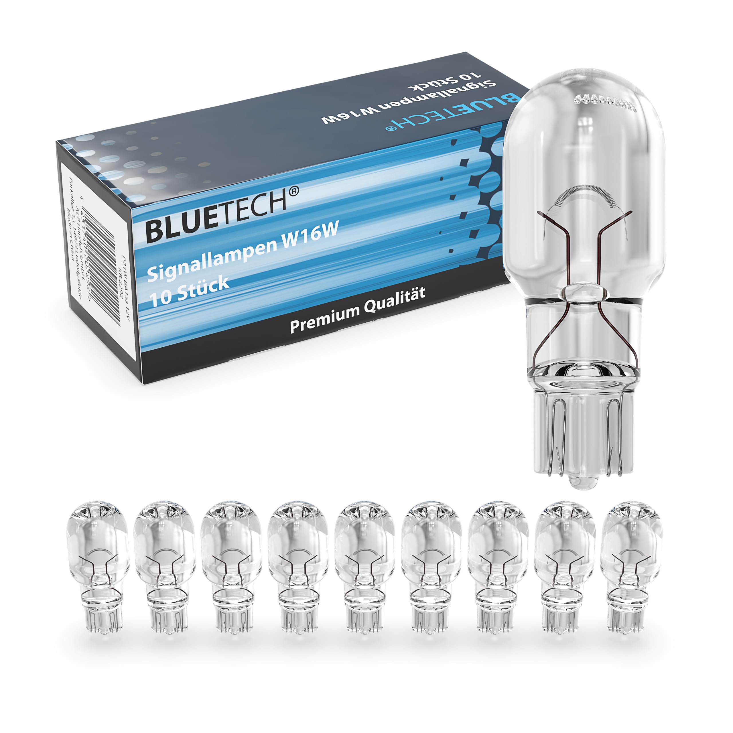 BLUETECH 120 STÜCK HOBBY SPARSET KFZ Beleuchtung Birne Auto Lampe Glühlampen LONGLIFE.Mit STVO Zulassung