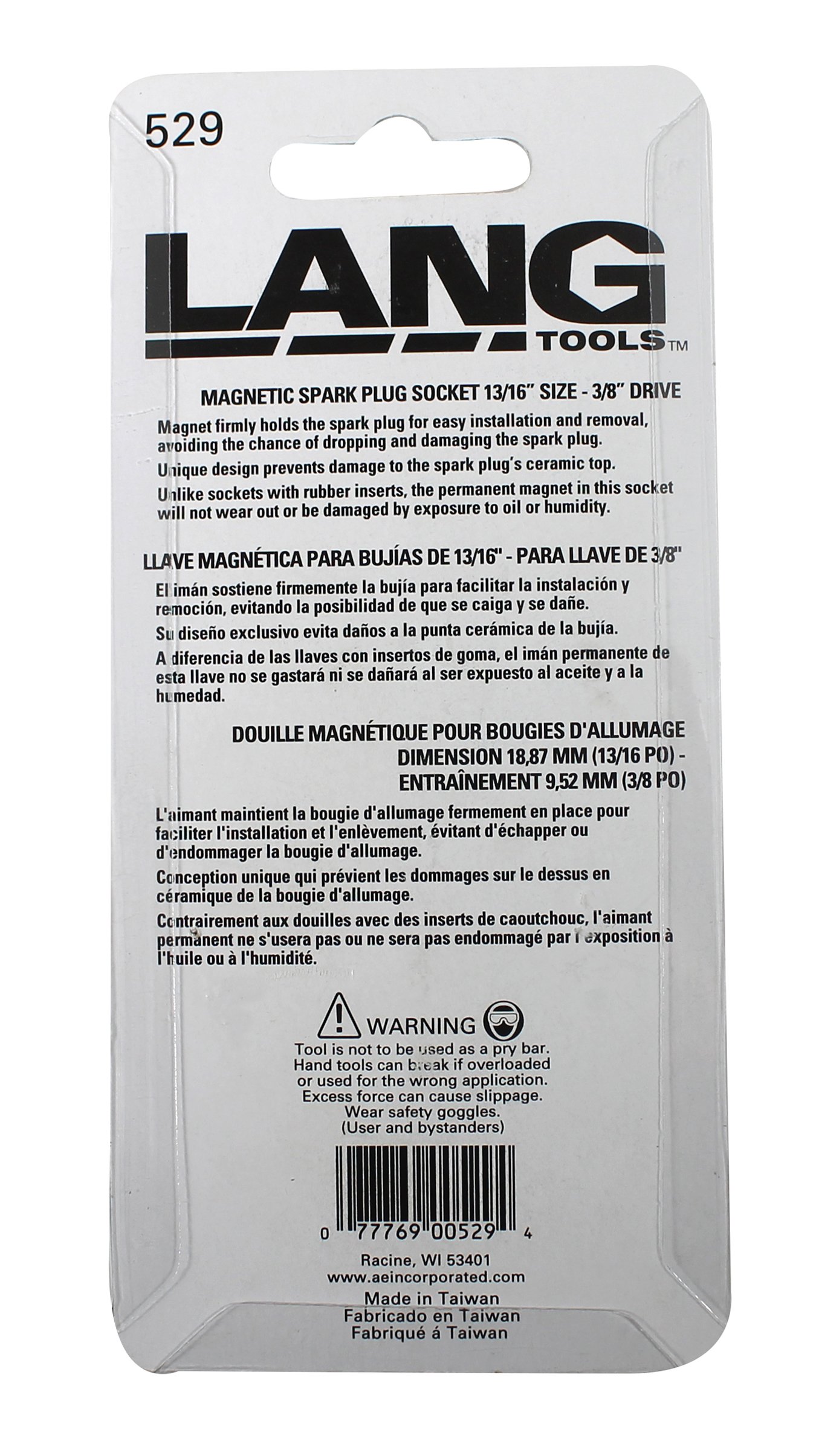 Amazon.co.jp: Lang Tools 529 3/8インチドライブ 磁気スパーク