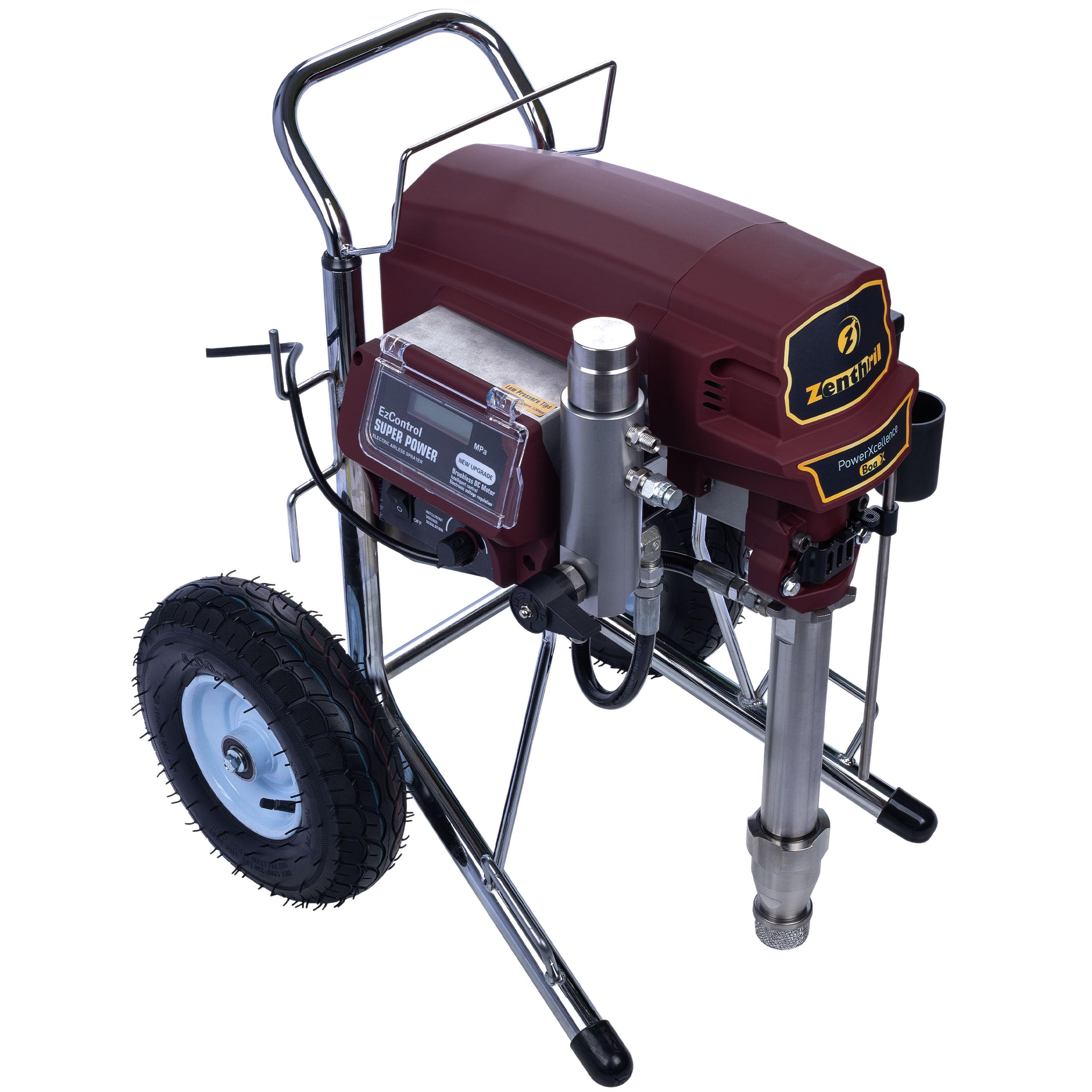 Zenthril Boa X - Masilla y pintor (3500 W, presión máxima: 20 MPa, diámetro máximo de la boquilla 0,039", caudal 6 l/min, para pintura y masilla | Serie profesional PowerXcellence