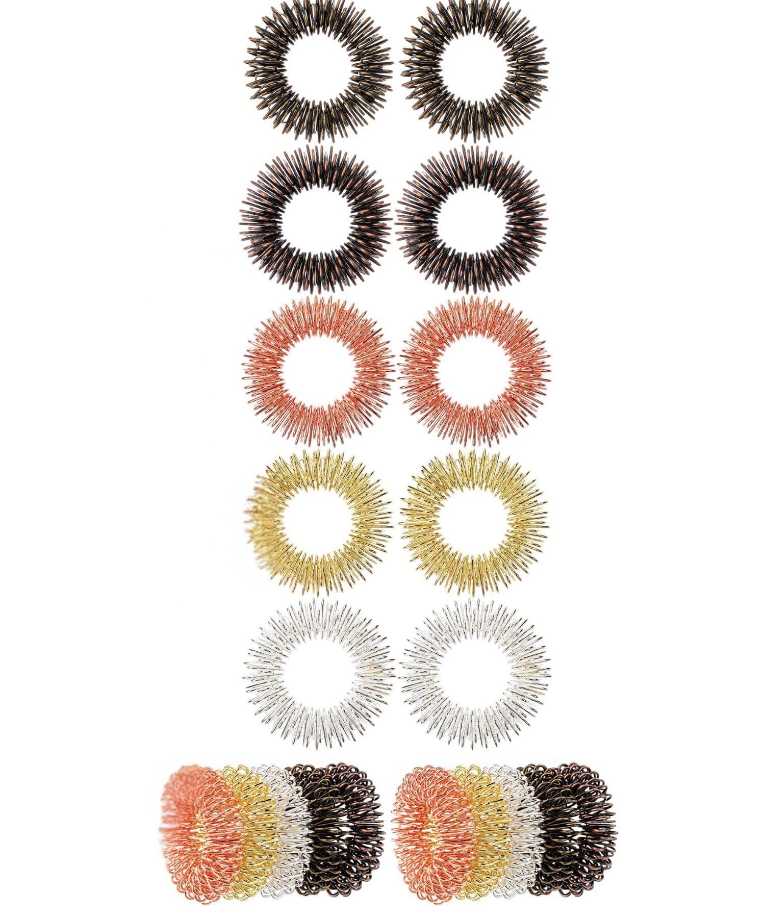 Amazon.com: Mr. Pen- Spiky Sensory Rings, 10 Pack, Colorful