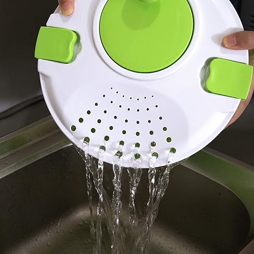 Miniatura 4 de 7 en 1 Multifunción Cocina Gadget Set 4L Ensalada Spinner Secador Vegetal Rallador Cortador