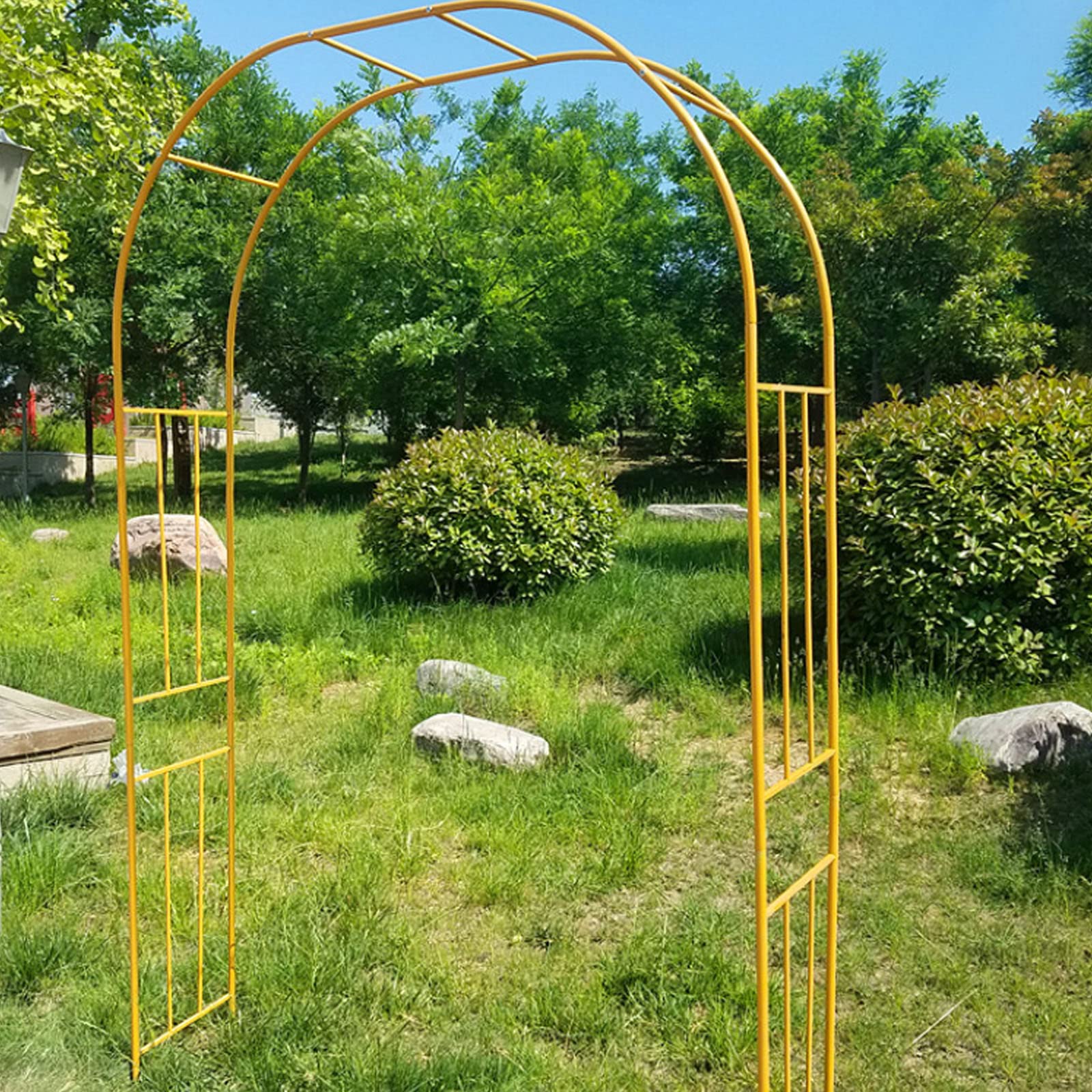 Buy CBL Metal Garden Arch, Metal Garden Arbors Wedding Arch Rose Arches Arbor Flower Stand