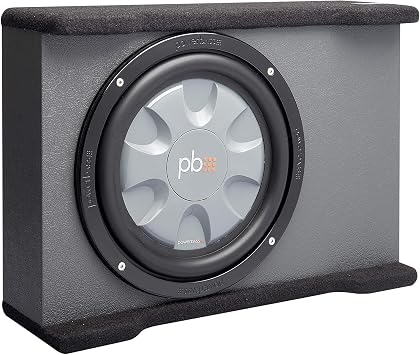 PowerBass PS-DF110T - 10 "ضميمة إطلاق واحدة محملة