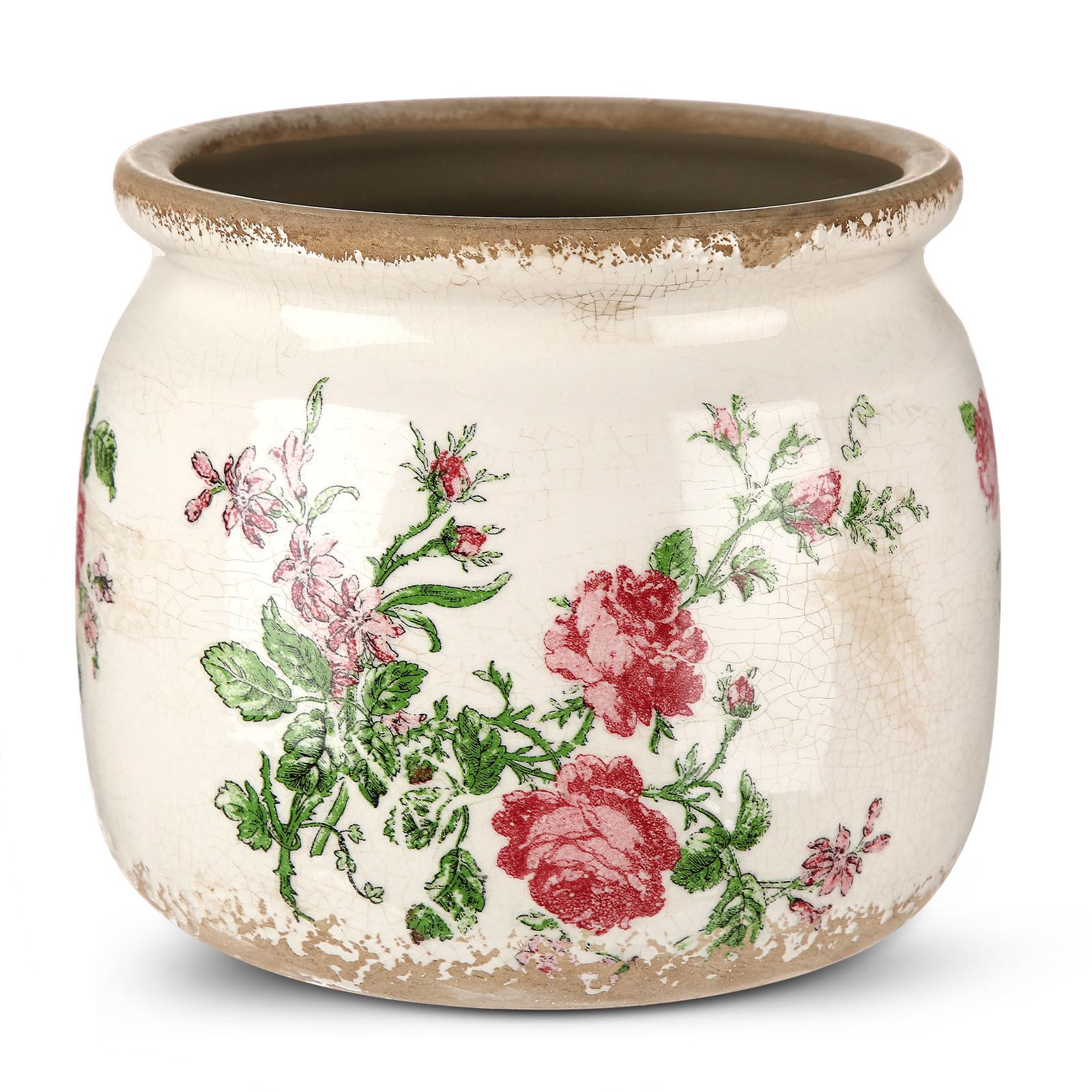Amazon.com : Ninehaoou Vintage Planter Large Ceramic Plants Pot