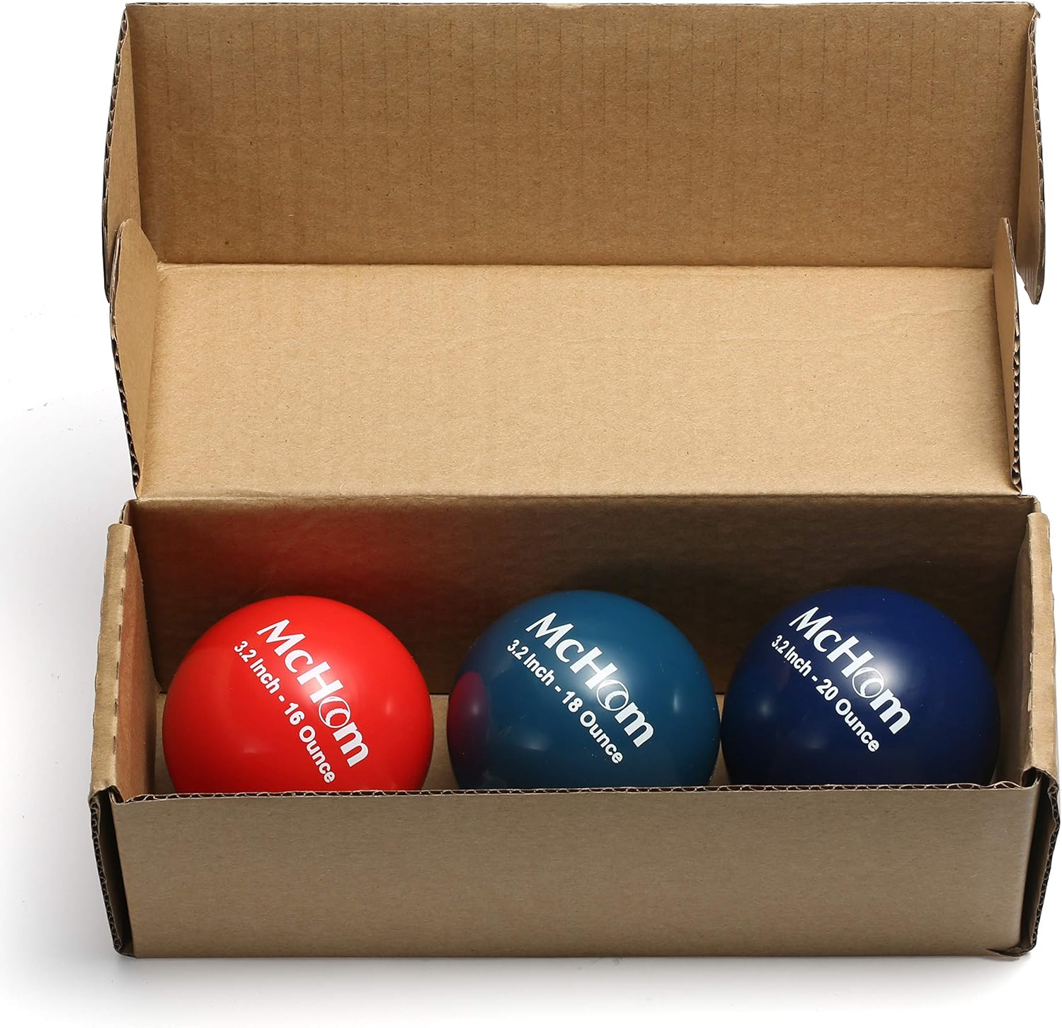 McHom 3.2in Weighted Baseball/Softball Training Balls for Hitting