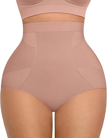 FeelinGirl Body Shaper Tummy Control Shapewear Underwear High Waisted Shaping Briefs Panty Girdle